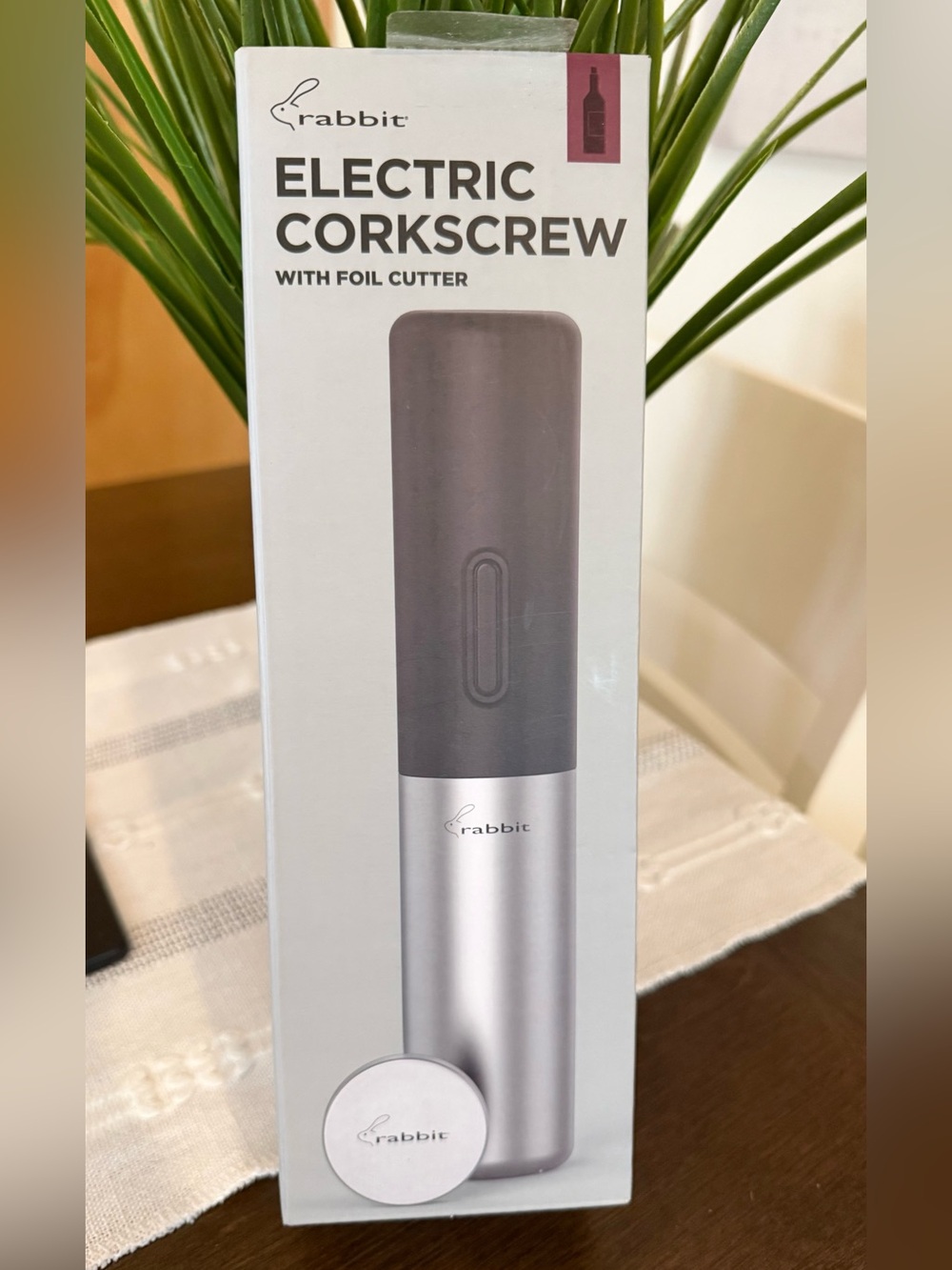 Rabbit Electric Corkscrew w/ Foil Cutter